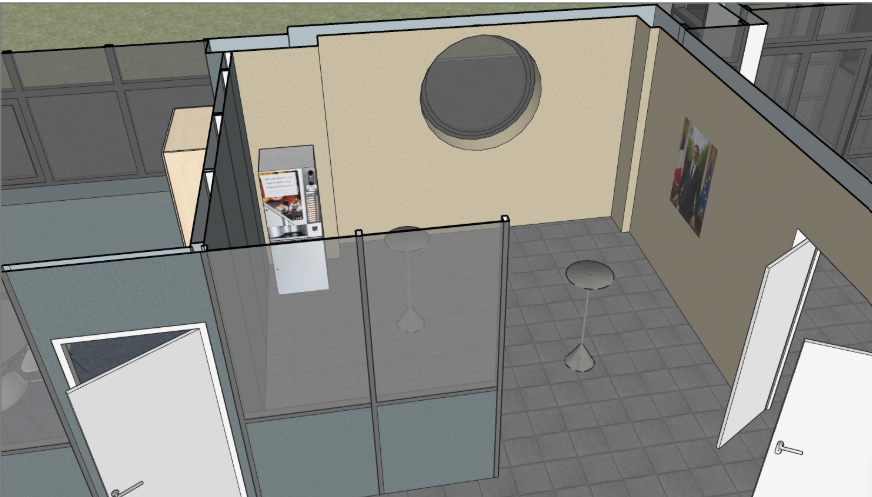 Espace pause du projet Aactes et Formations