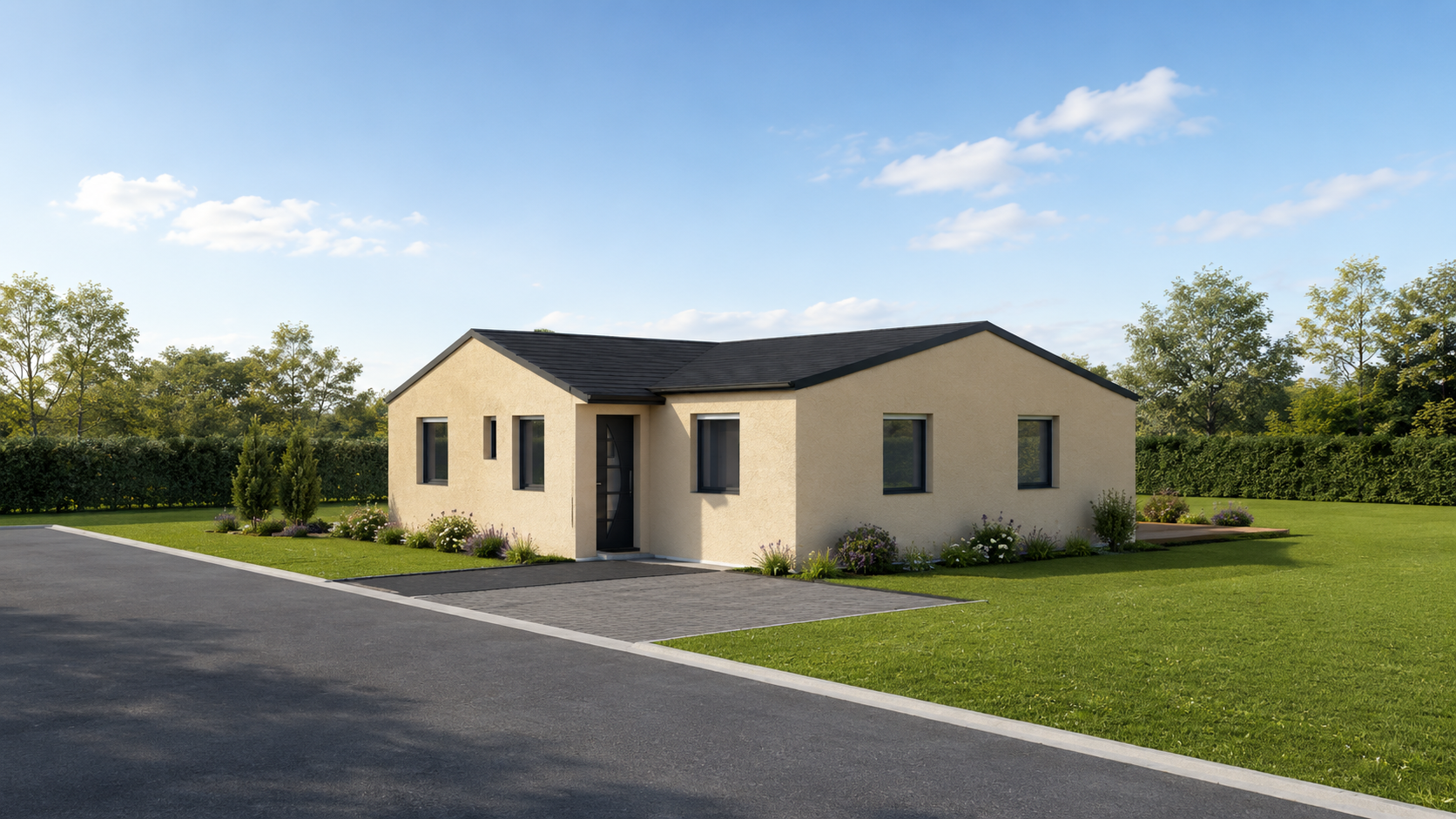 Vue principale du projet Maison Antoine